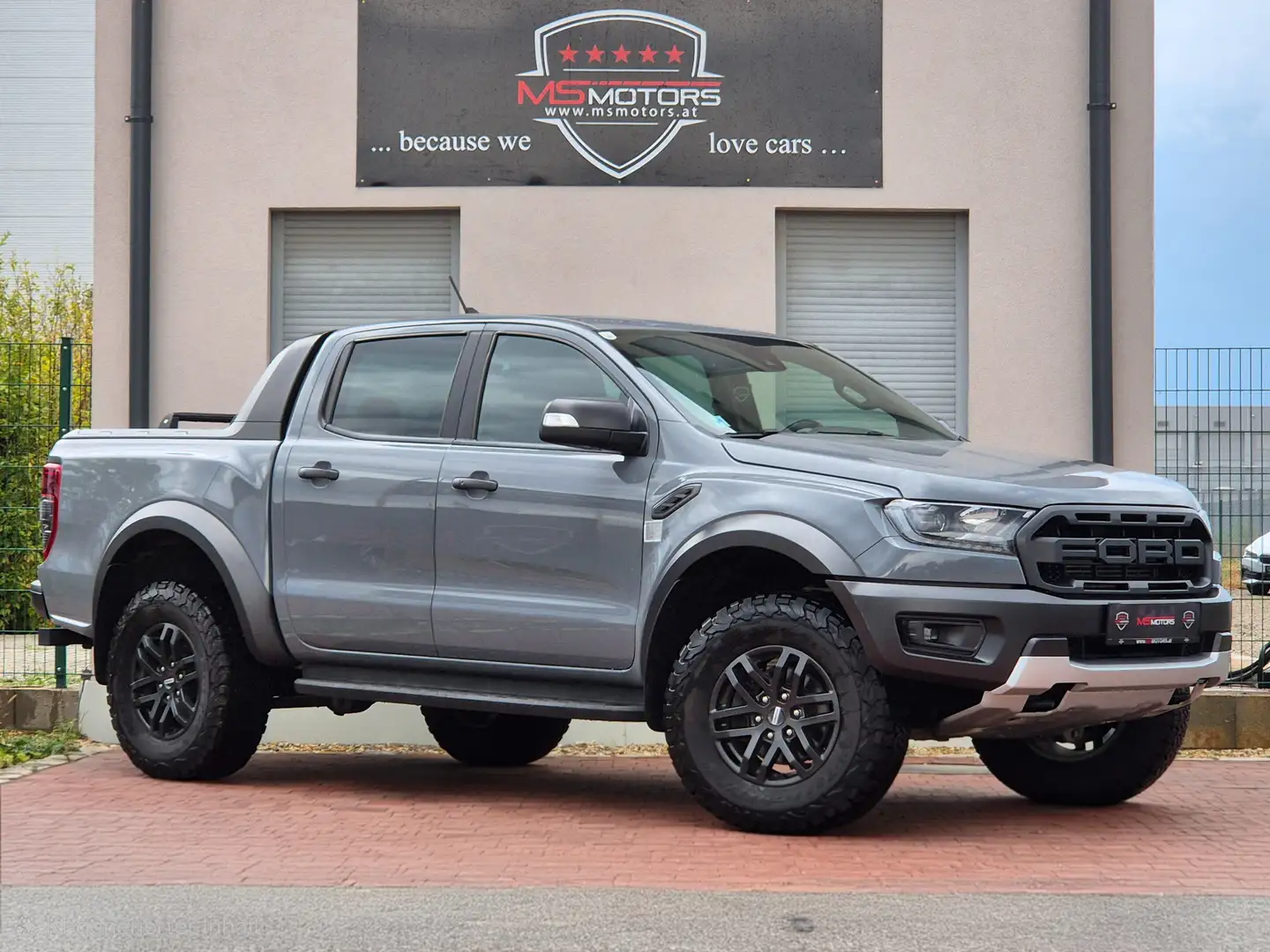 Ford Ranger Raptor Doppelkabine 4x4 2,0d Aut.RFK*1.BESITZ*STHZ*MWST Grau - 1