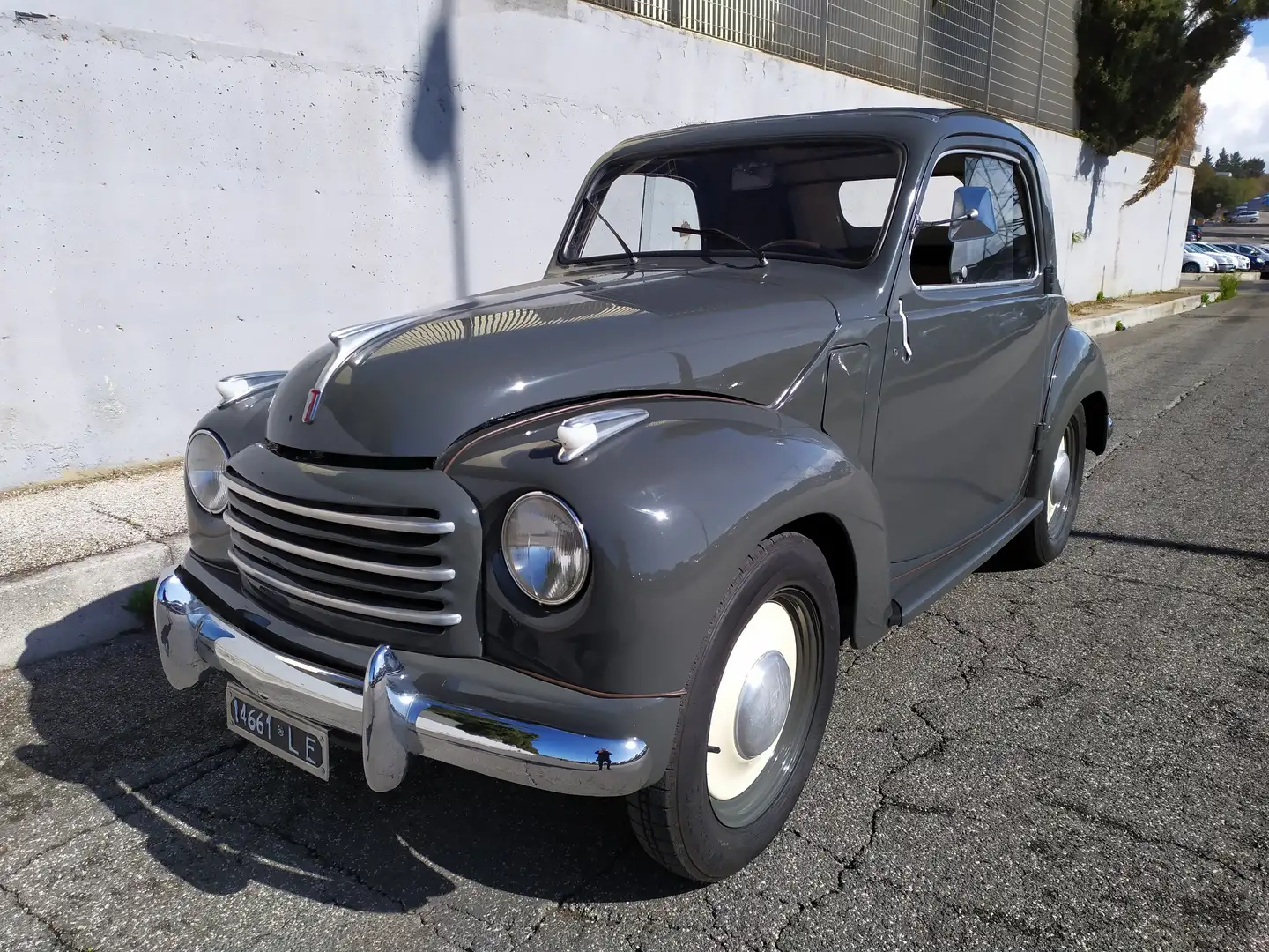 Fiat 500 C TOPOLINO Šedá - 1