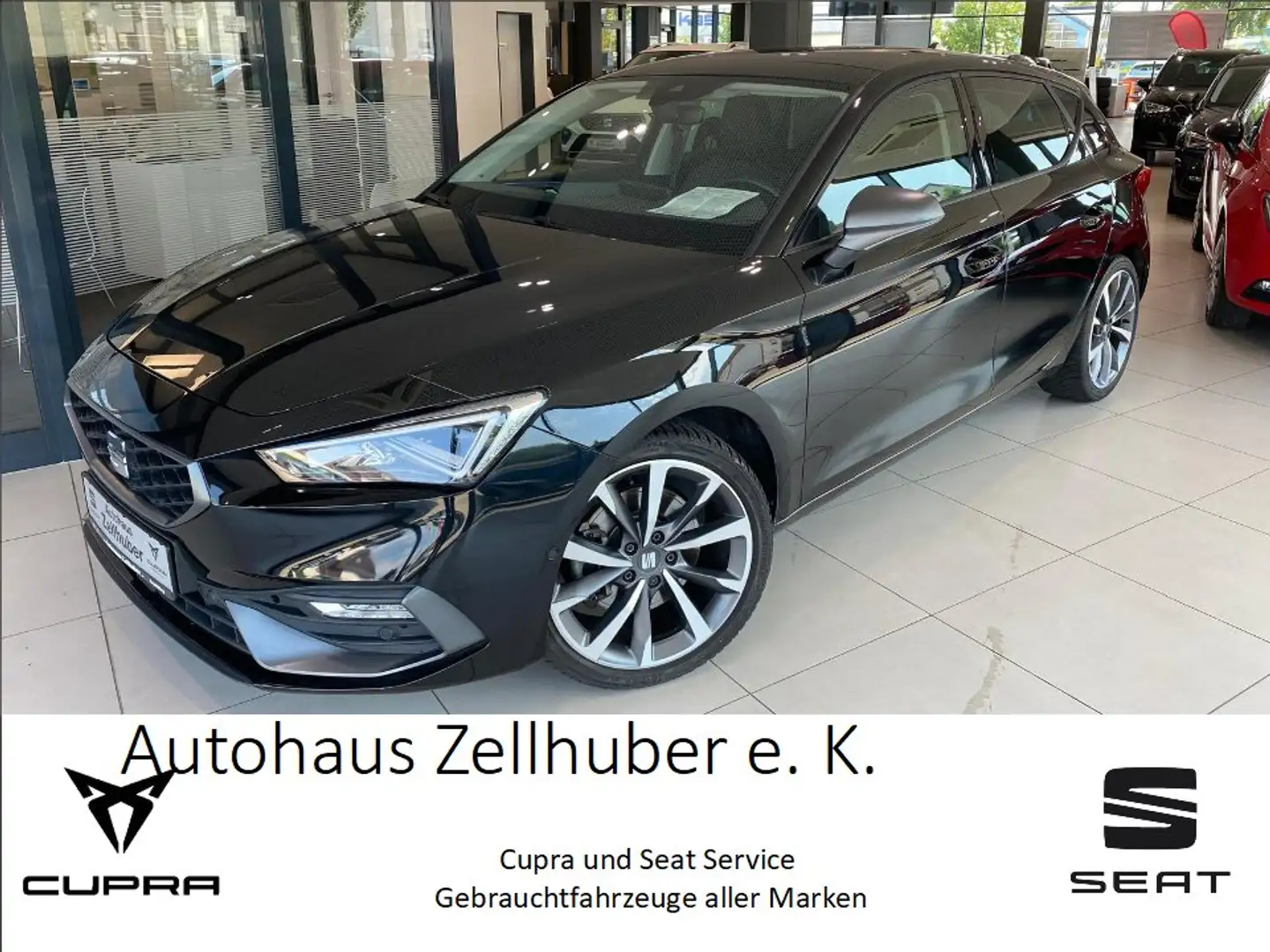 SEAT Leon 2.0 TSI DSG FR *Standhzg*Pano*ACC*Navi* Schwarz - 1
