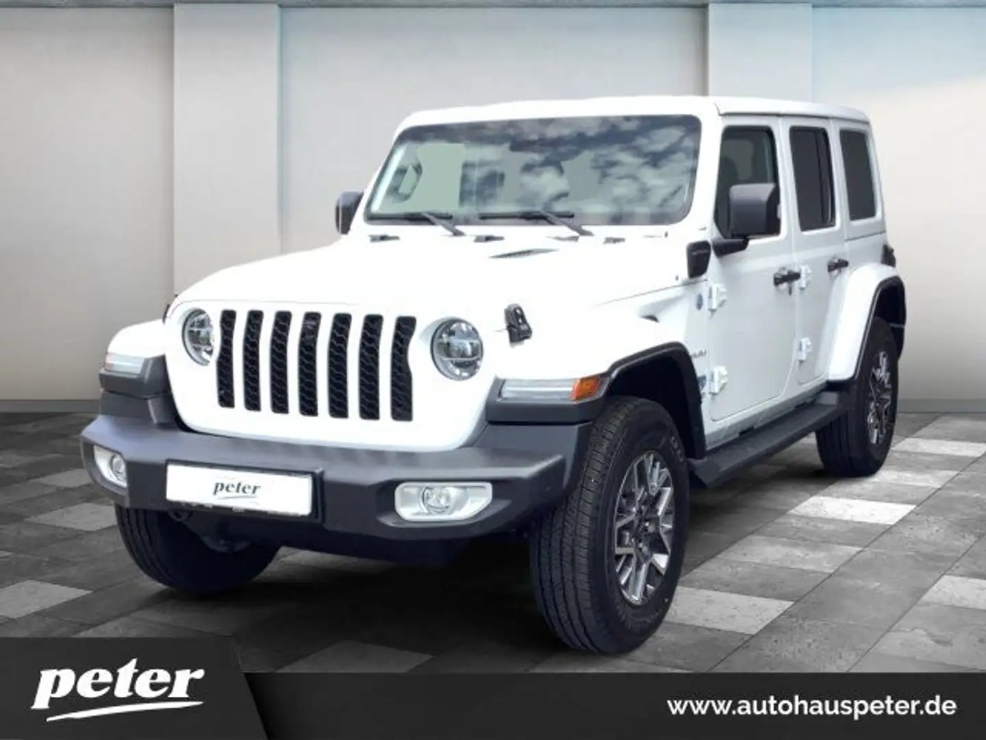Jeep Wrangler Unlimited 2.0l Plug-In Hybrid Sahara Bianco - 1