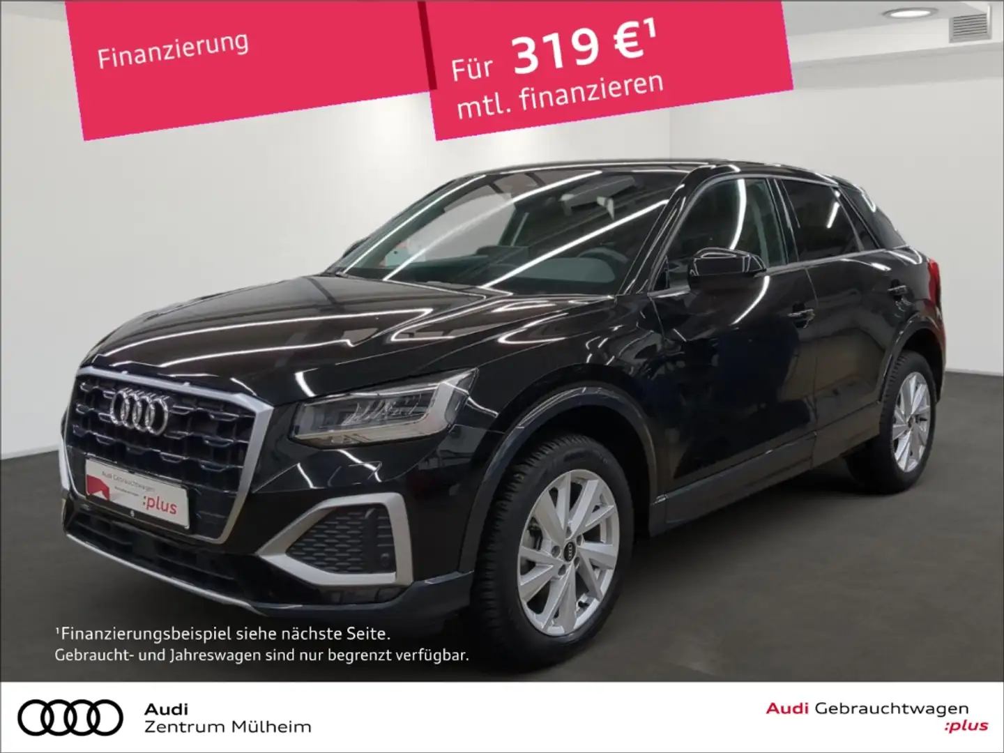 Audi Q2 35 TFSI virtual LED Sitzheizung Einparkhilfe Schwarz - 1