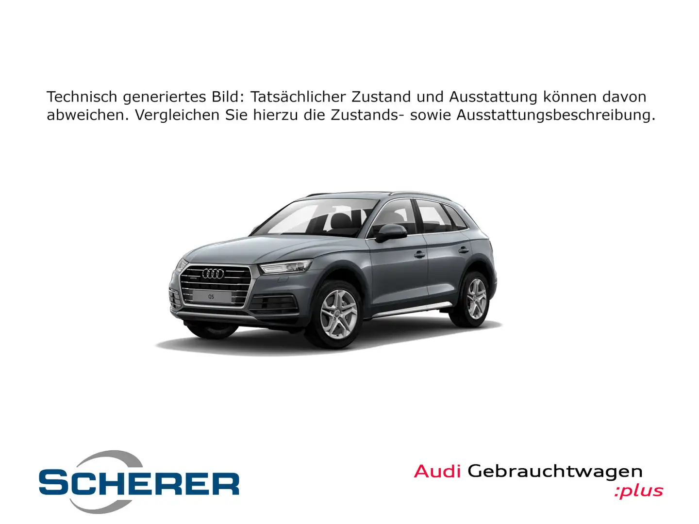 Audi Q5 3.0 TDI KAMERA AHK PANO HEAD-UP Grau - 1