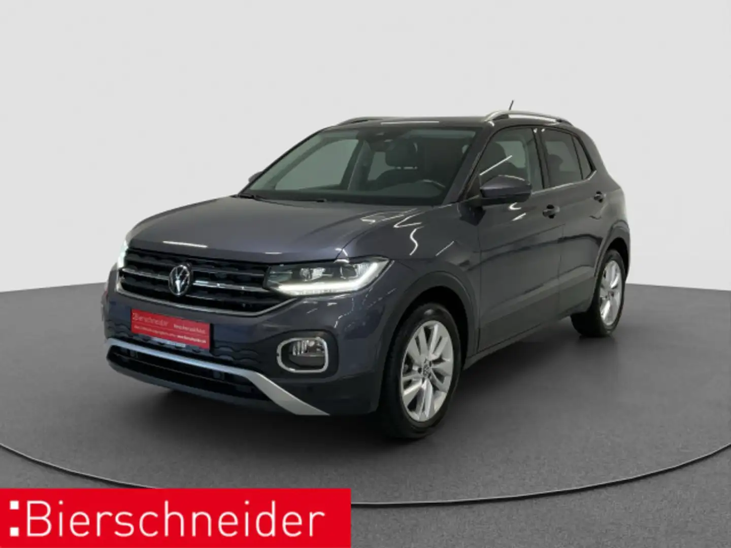 Volkswagen T-Cross 1.0 TSI DSG Style 17 LED ACC CAM NAVI Grau - 1