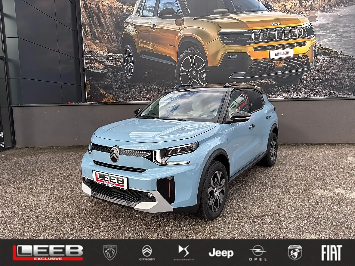 Citroen C3 Aircross Hybrid mHEV 145 Max ë-DSC6 inkl. Winterpaket Blau - 1