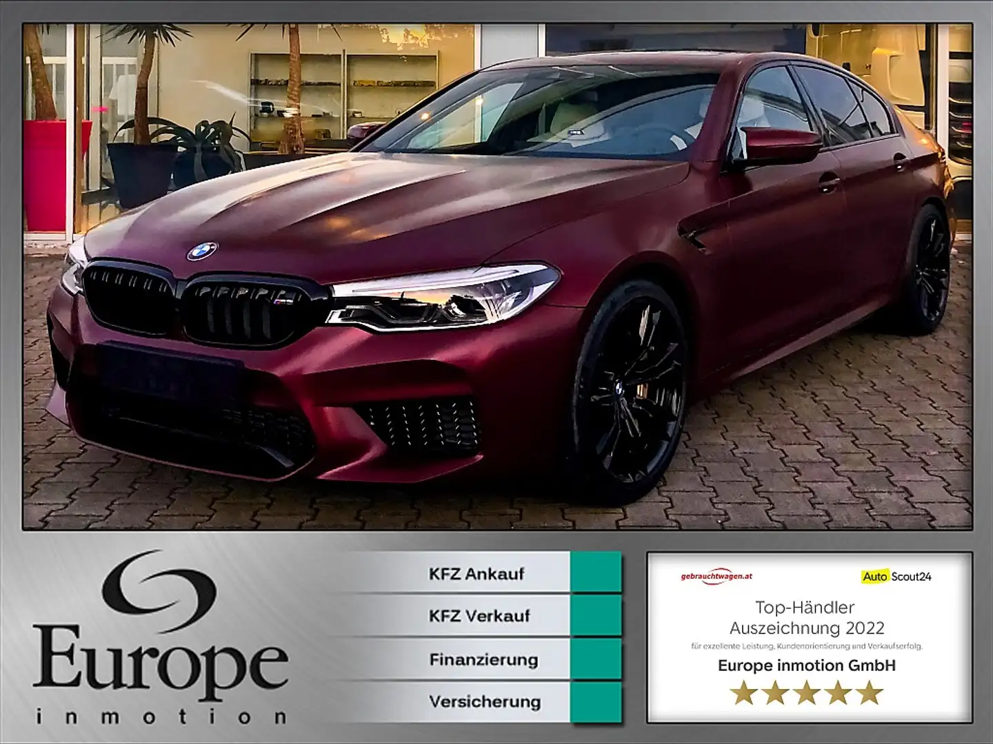 BMW M5 M5 First Edition/Drivers/Sportabgas/Massage/Key... Rouge - 1