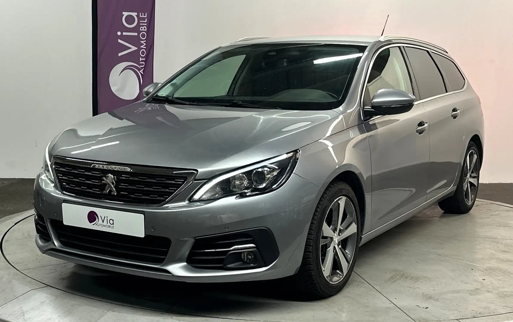 Peugeot 308 1.2 PureTech 130ch S\u0026amp;S BVM6 Allure Business Argent - 1