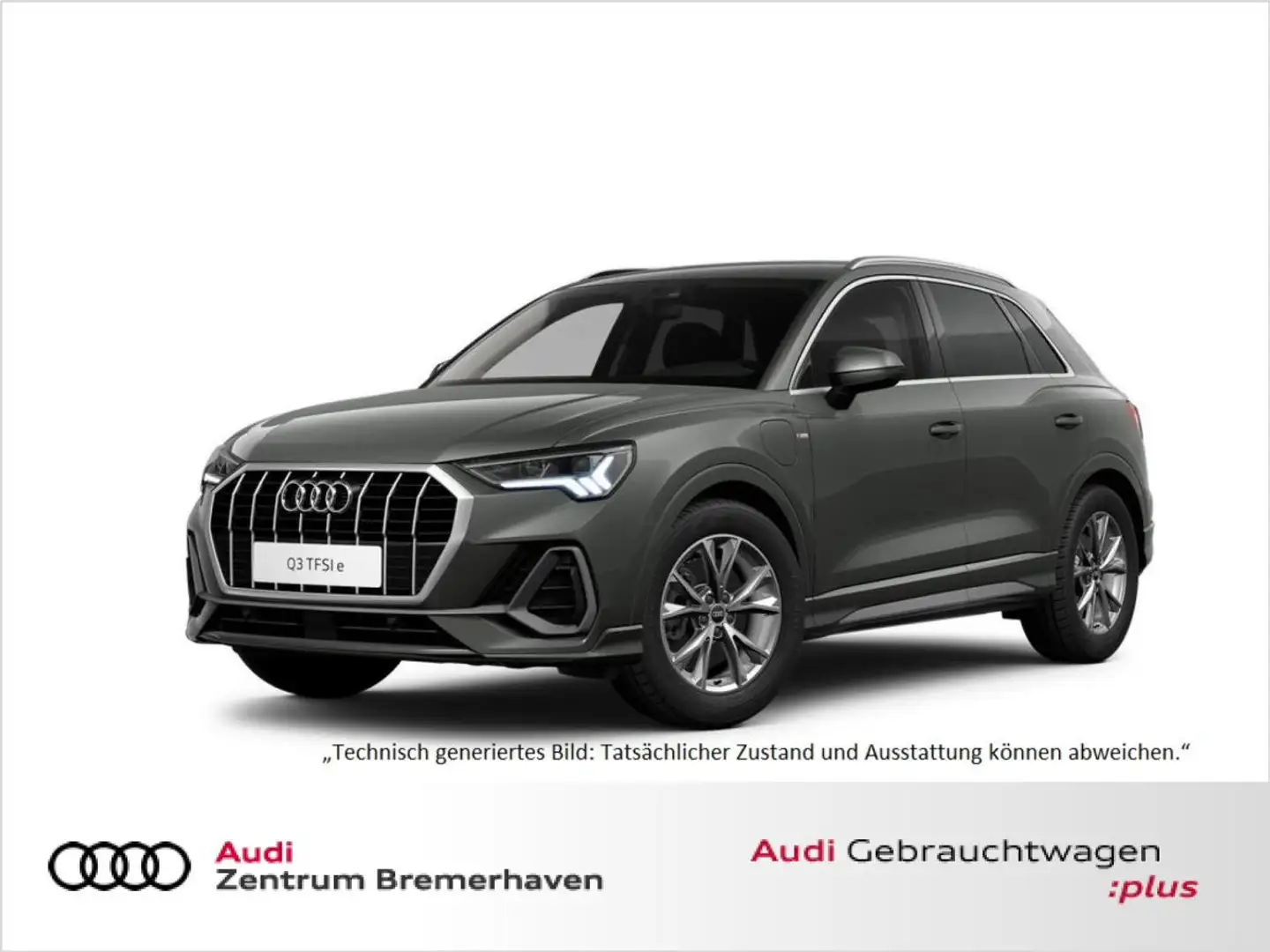 Audi Q3 S-LINE 45 TFSI E S-TRONIC AHK ACC LED E-SITZ Grau - 1