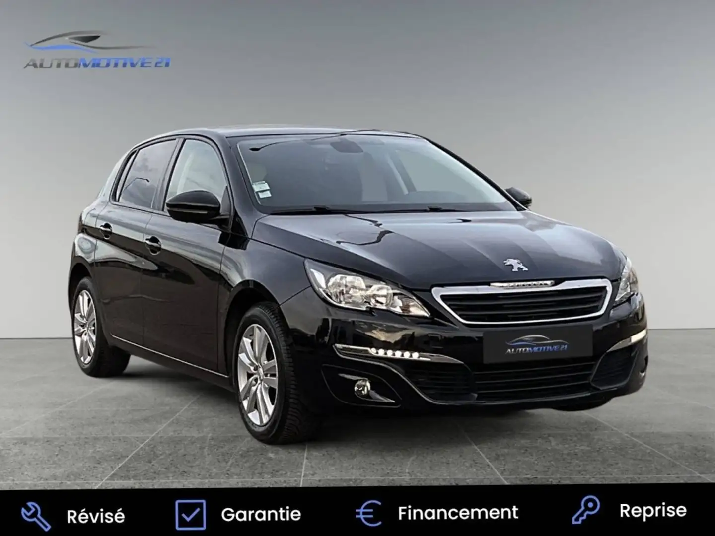 Peugeot 308 II 1.2 110ch Active S&S 5p Garantie 12 Mois Noir - 2