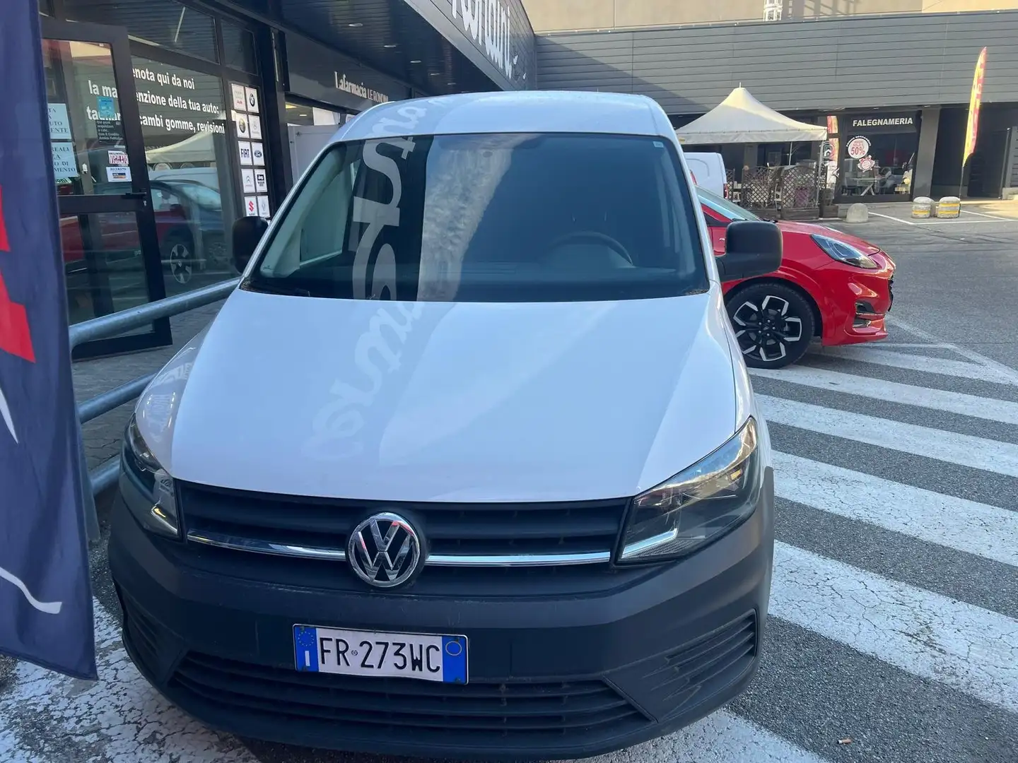 Volkswagen Caddy 2.0 TDI 102CV UNIPROPRIETARIO-SERRATURE ANTISCASSO Bianco - 2