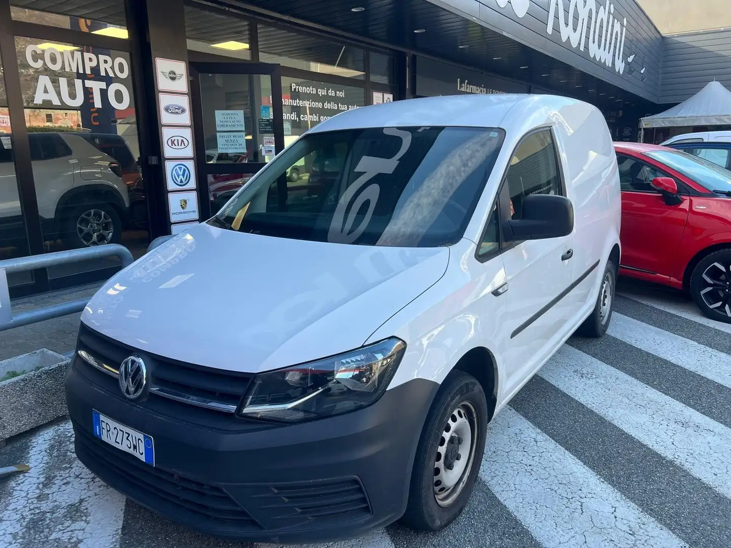Volkswagen Caddy 2.0 TDI 102CV UNIPROPRIETARIO-SERRATURE ANTISCASSO Bianco - 1