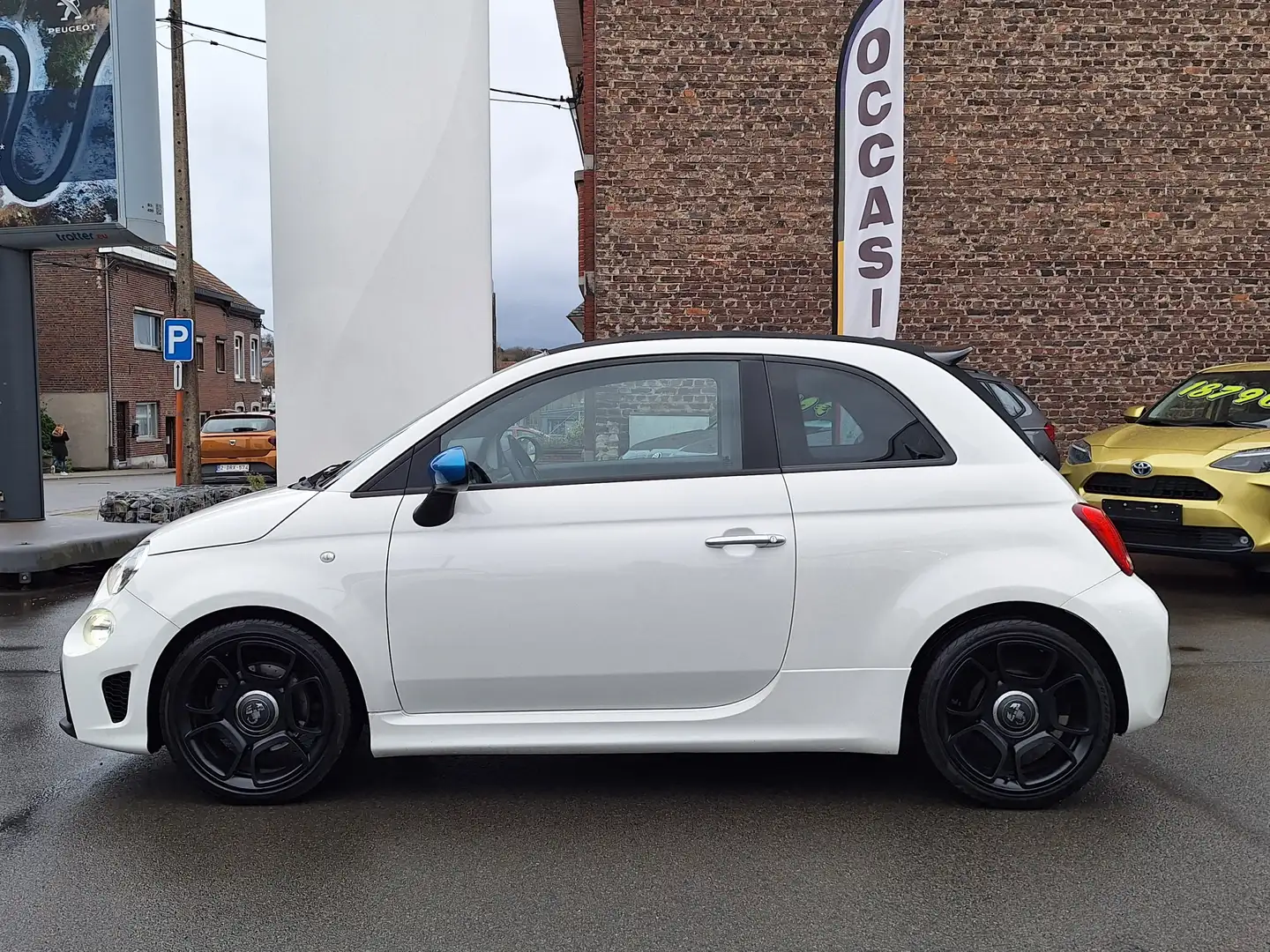 Abarth 595C F 595 Cabriolet Echappement Monza Wit - 2