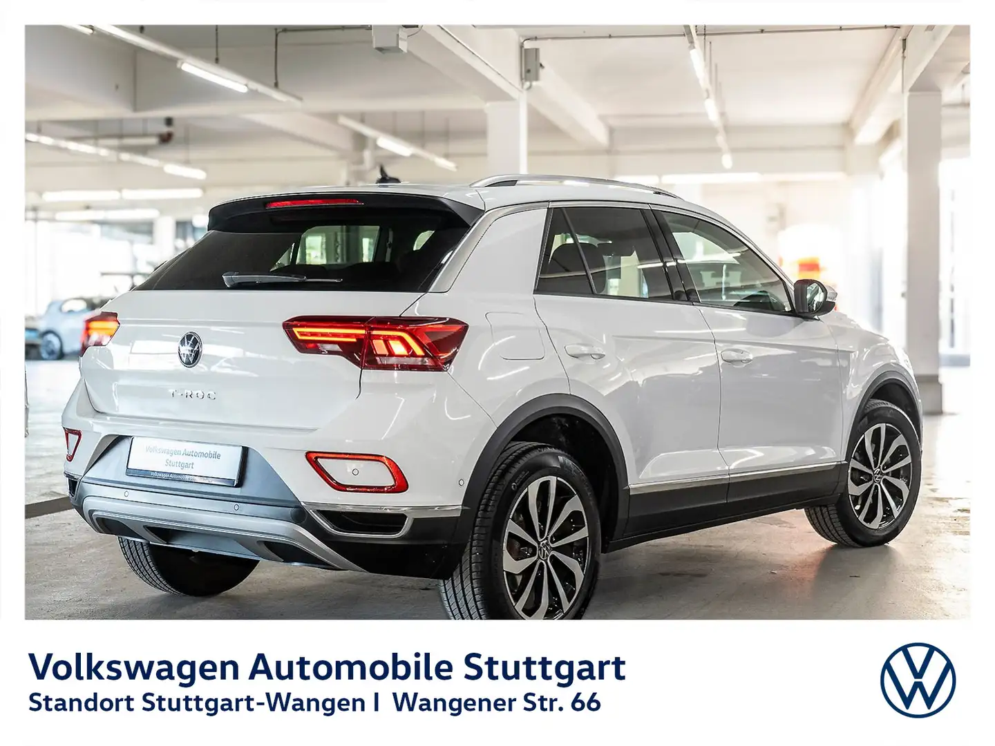 Volkswagen T-Roc Style 1.5 TSI DSG Navi Kamera ACC LED SHZ Weiß - 2