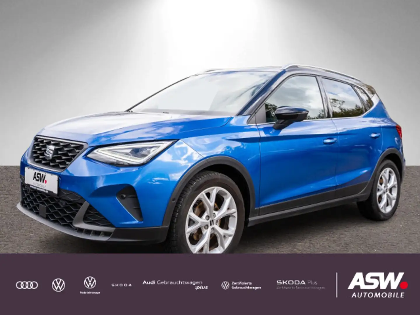SEAT Arona FR-Line 1.0 TSI LED Navi RFK ACC PDC SHZ Blau - 1