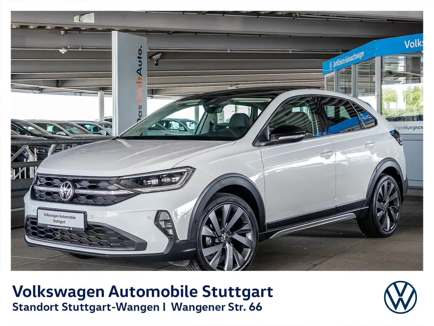 Volkswagen Taigo Style 1.5 TSI DSG Navi Pano Kamera ACC LED Weiß - 1