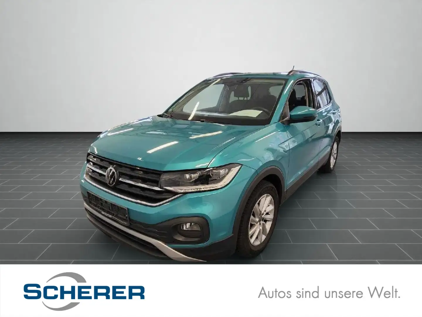 Volkswagen T-Cross 1.0 TSI Life App Connect, LED, Kamera Grün - 1
