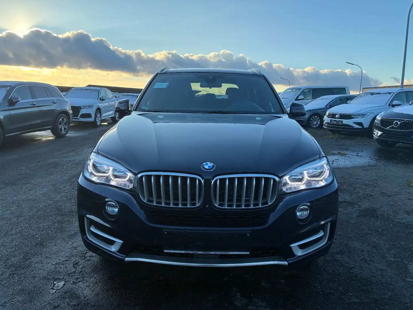 BMW X5 xDrive 40D Pano Head Up Navi LED Kamera Blau - 2