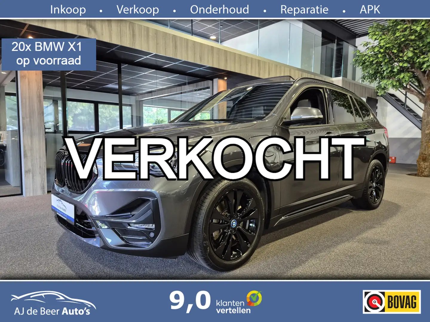 BMW X1 xDrive25e High Executive Panorama | HUD | Leder | Grey - 1