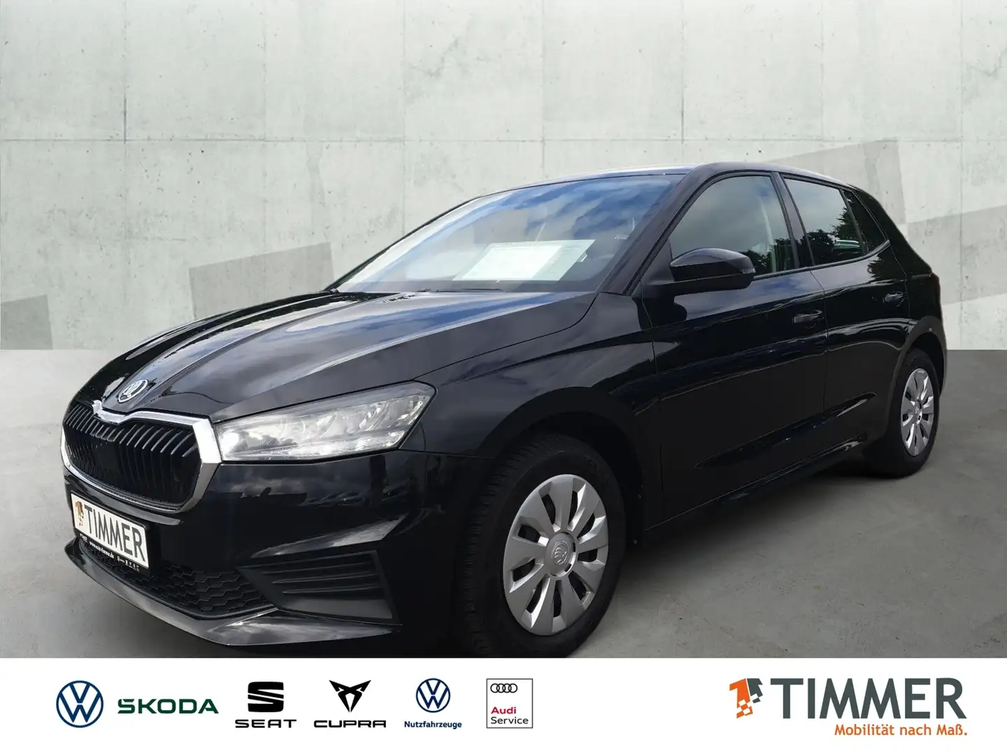 Skoda Fabia 1.0 *LED *SHZ *TEMPO *KLIMA * Negru - 1