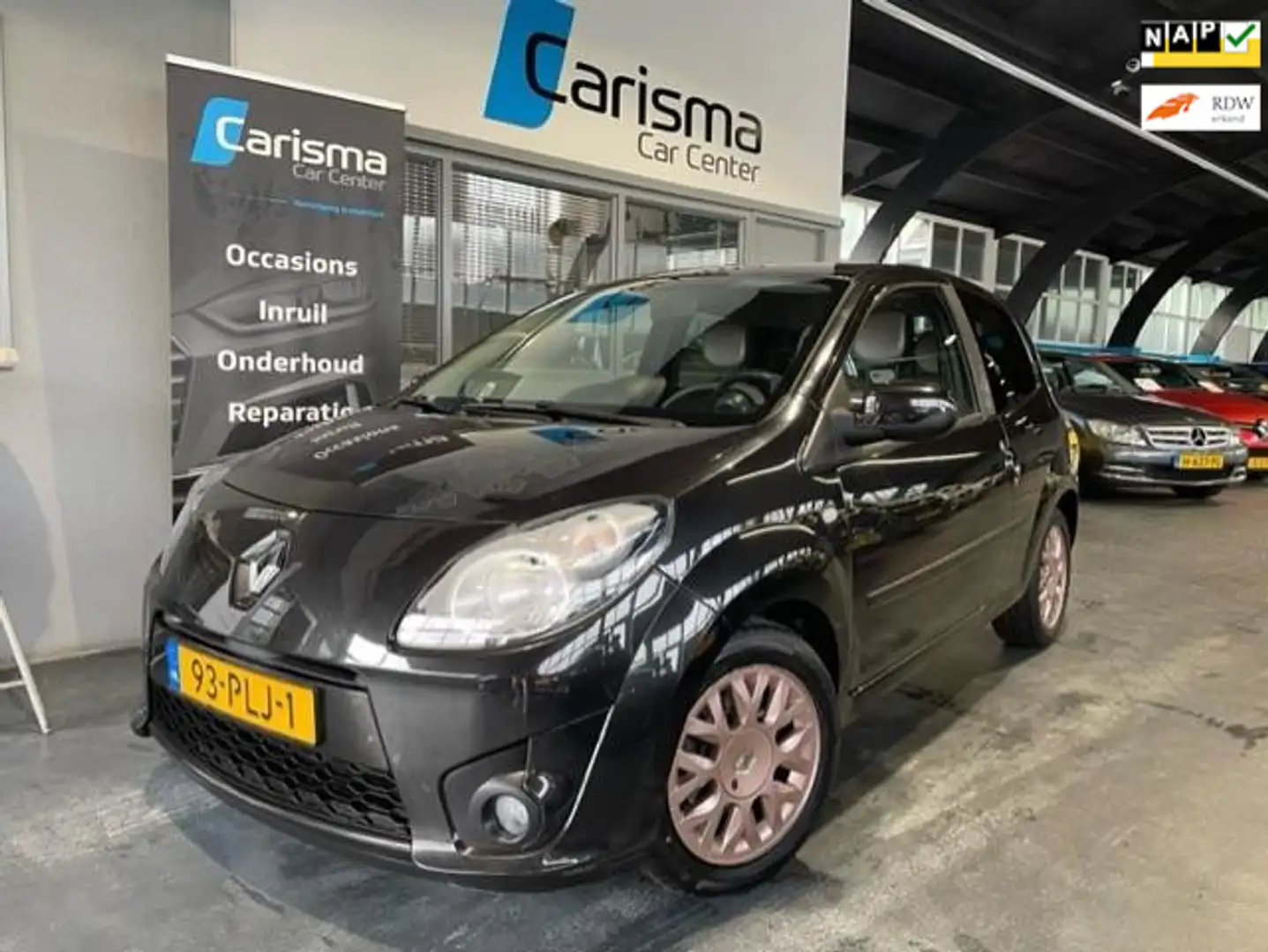 Renault Twingo 1.2-16V Miss Sixty|Cruise|NW RIEM|Airco|APK Zwart - 1