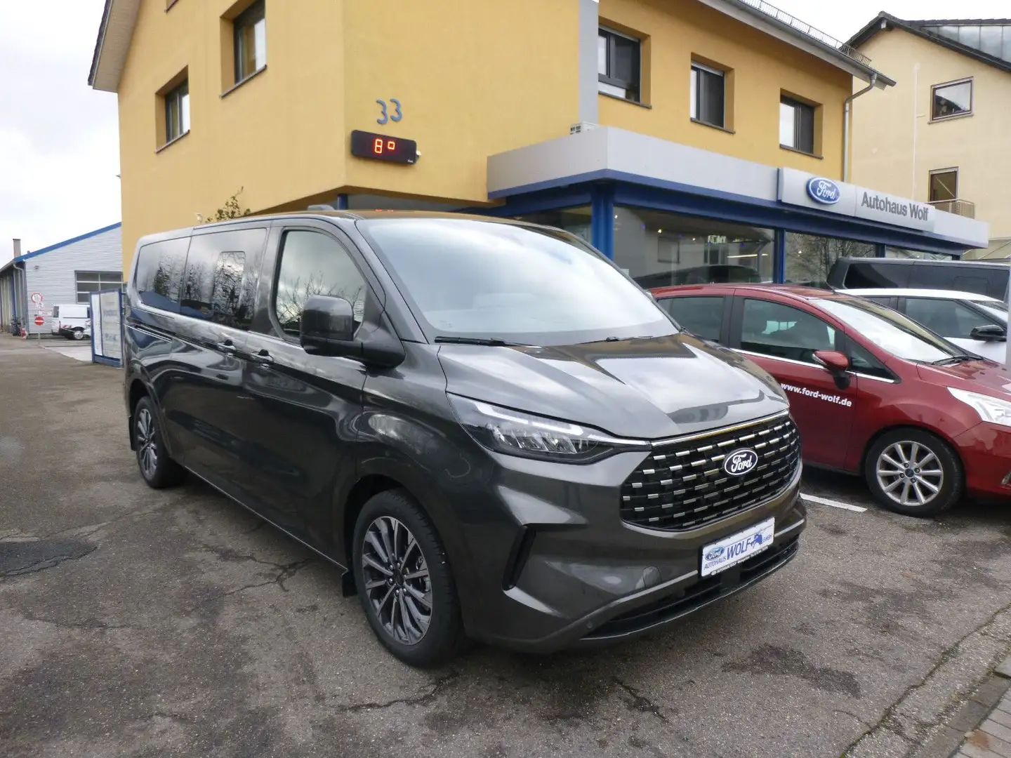 Ford Tourneo Custom L2 Titanium X AWD Pano B&O AHK Gris - 1