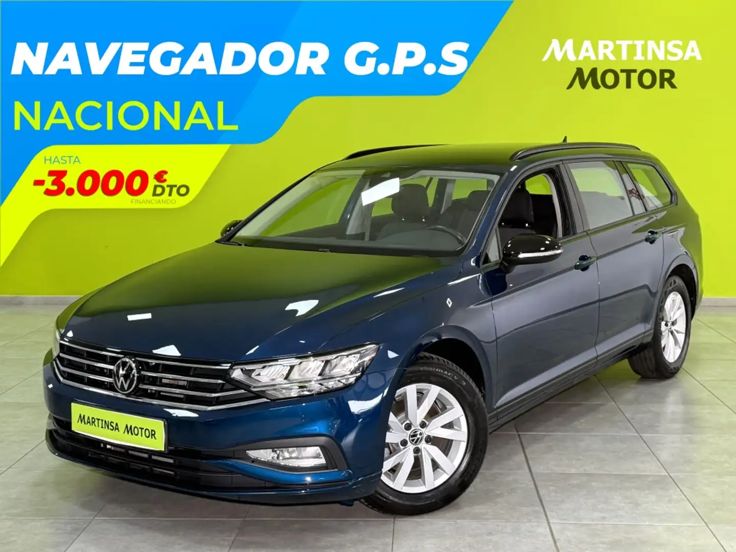 Volkswagen Passat Variant 2.0TDI EVO Business 90kW DSG7 Azul - 1