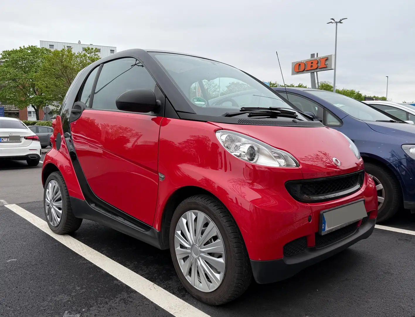 smart forTwo Micro Hybrid Drive , Glasdach/ Panorama Schwarz - 2