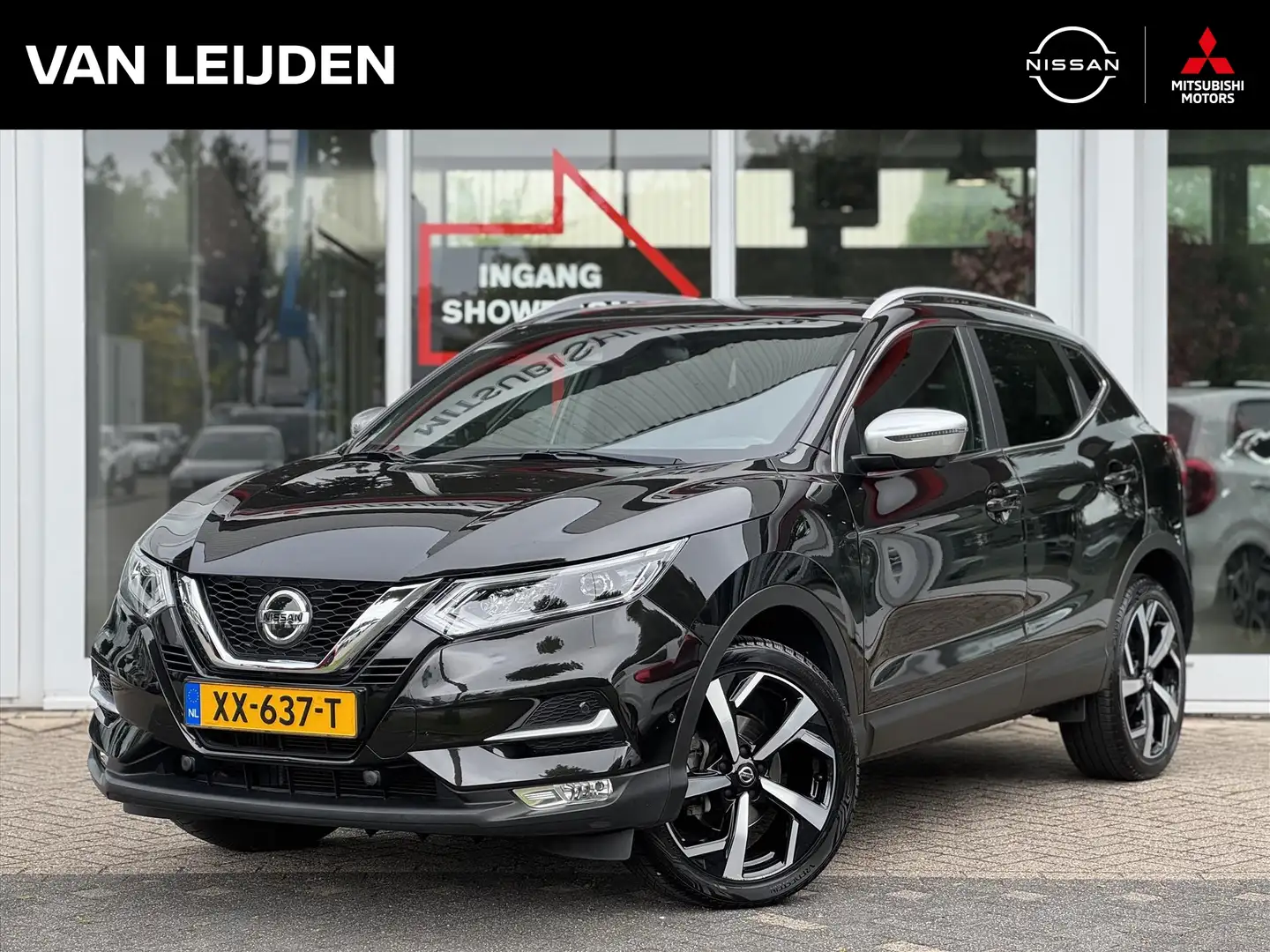 Nissan Qashqai 1.2 DIG-T 115pk Tekna+ | Navigatie | Panoramadak | Noir - 1