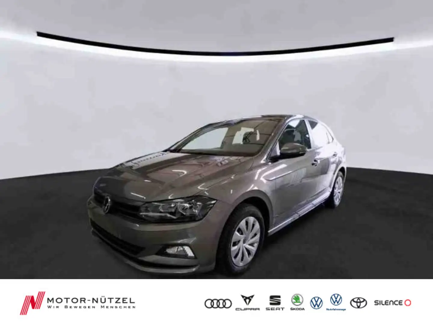 Volkswagen Polo 1.0 TRENDLINE NAVI+DAB+BT+SHZ+PDC+NSW+KLIMA Grijs - 1