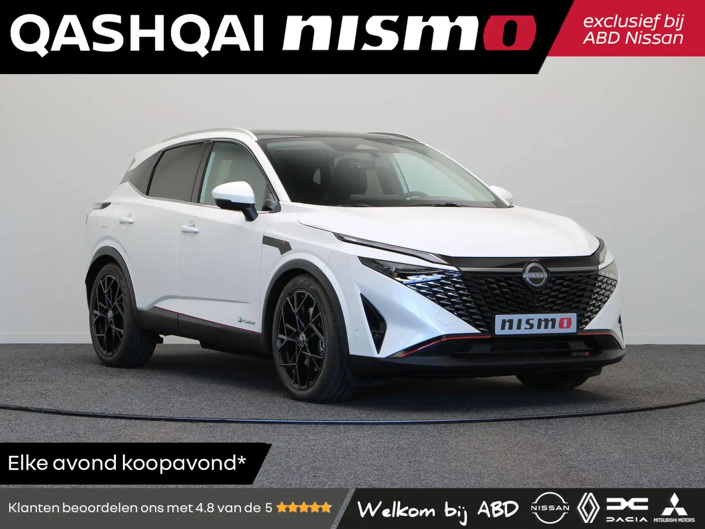 Nissan Qashqai 158pk MHEV Nismo+ | Nissan Motorsport | Exclusief Blanco - 1