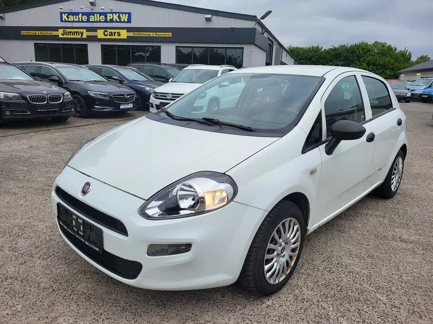 Fiat Punto Evo 5-Türer 1.2 8V Pop Bílá - 1