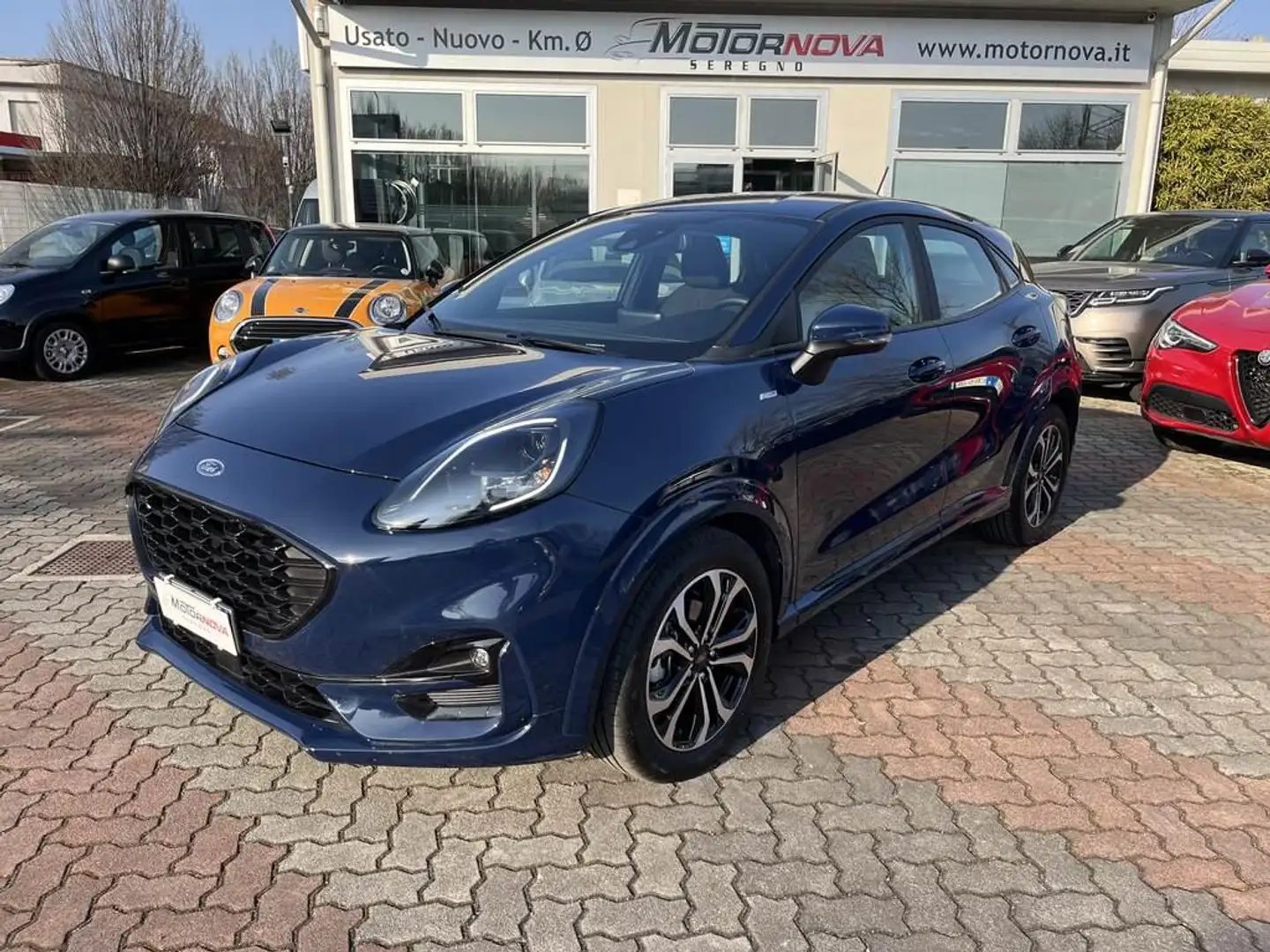 Ford Puma 1.0 ecoboost hybrid ST-Line s&s 125cv auto Blau - 1