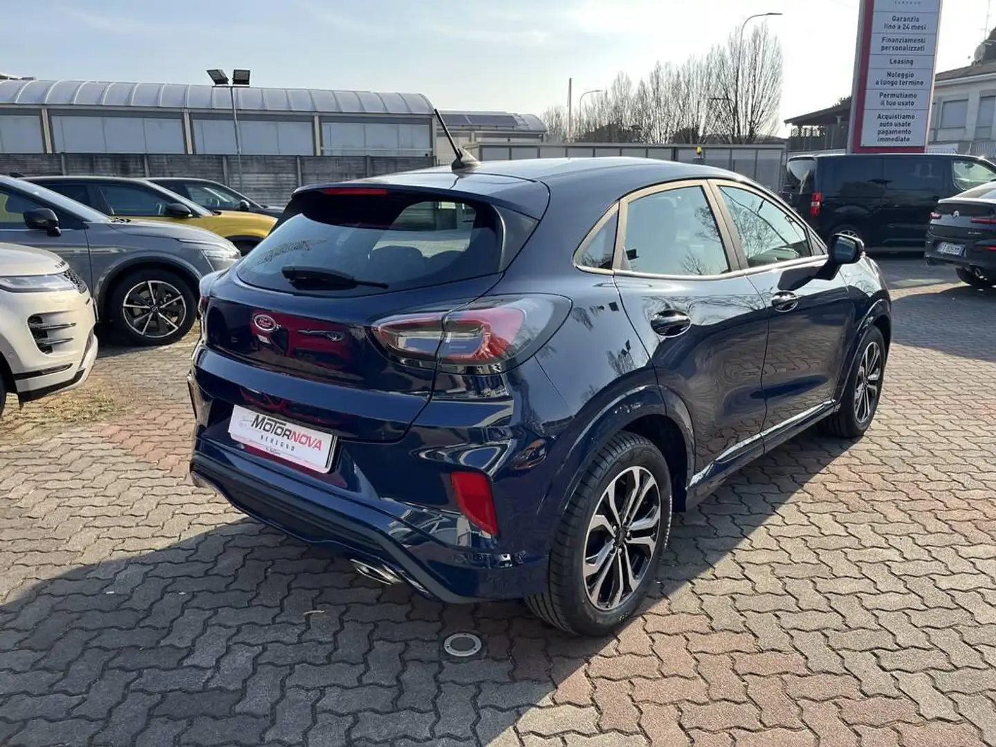 Ford Puma 1.0 ecoboost hybrid ST-Line s&s 125cv auto Blau - 2