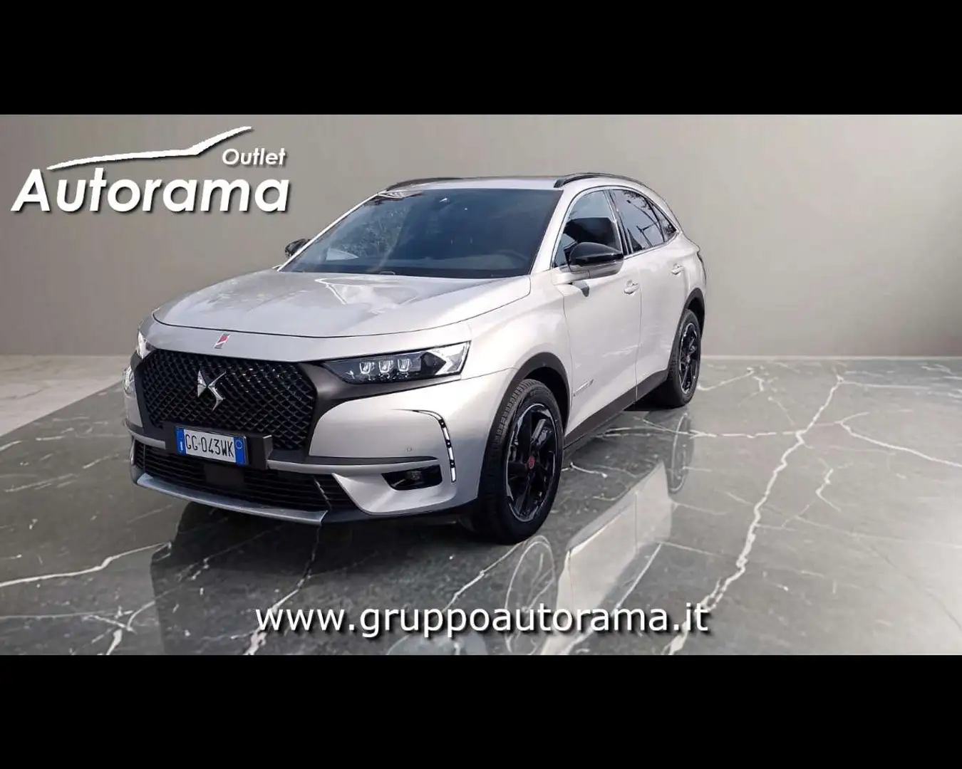 DS Automobiles DS 7 Crossback 7 - DS 7 Crossback BlueHDi 130 aut. Performance Li Gris - 1