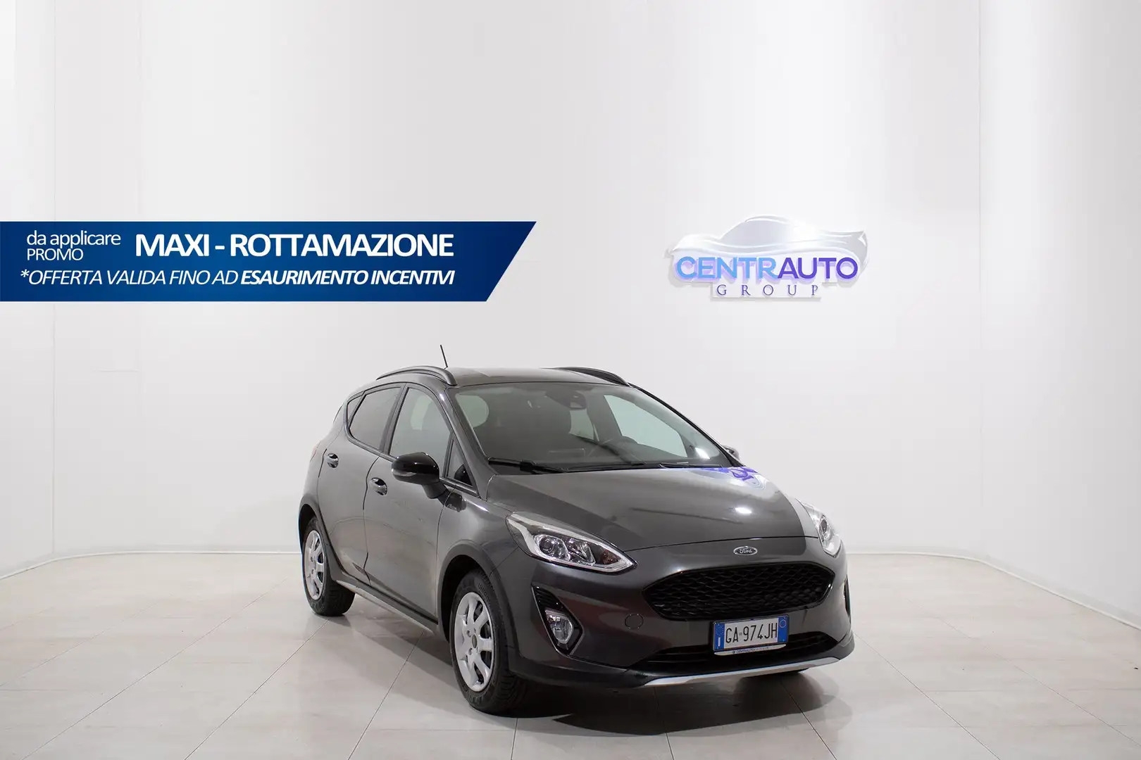 Ford Fiesta ACTIVE 1.0 EcoBoost 100cv *VETRI PRIVACY* Grigio - 1