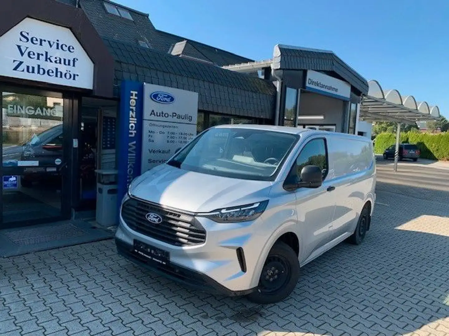 Ford Transit Custom Kamera PDC Sync 4 LED Silber - 1