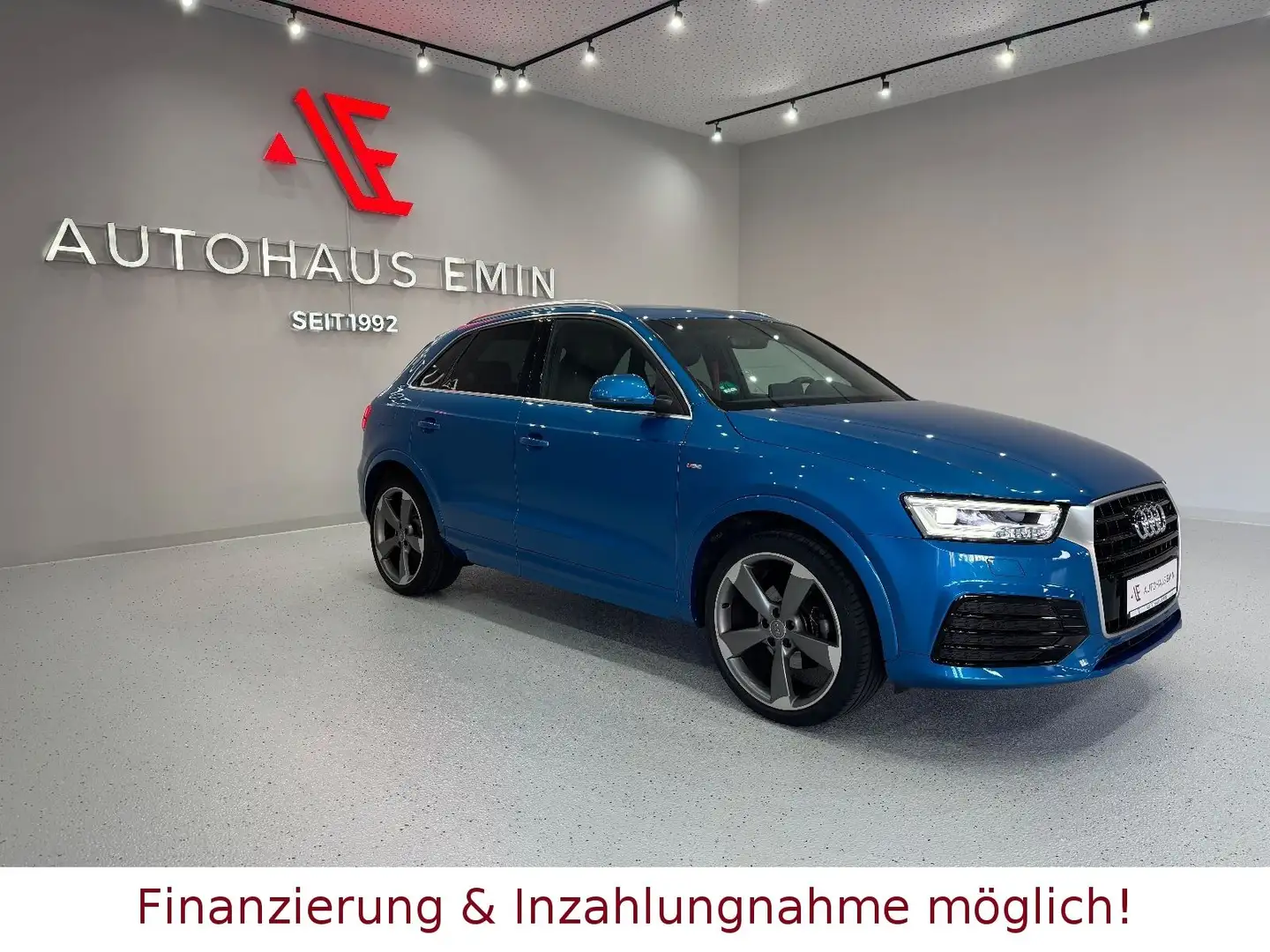 Audi Q3 1.4 TSI Sport *1.HAND,LED,BOSE!* Blau - 1