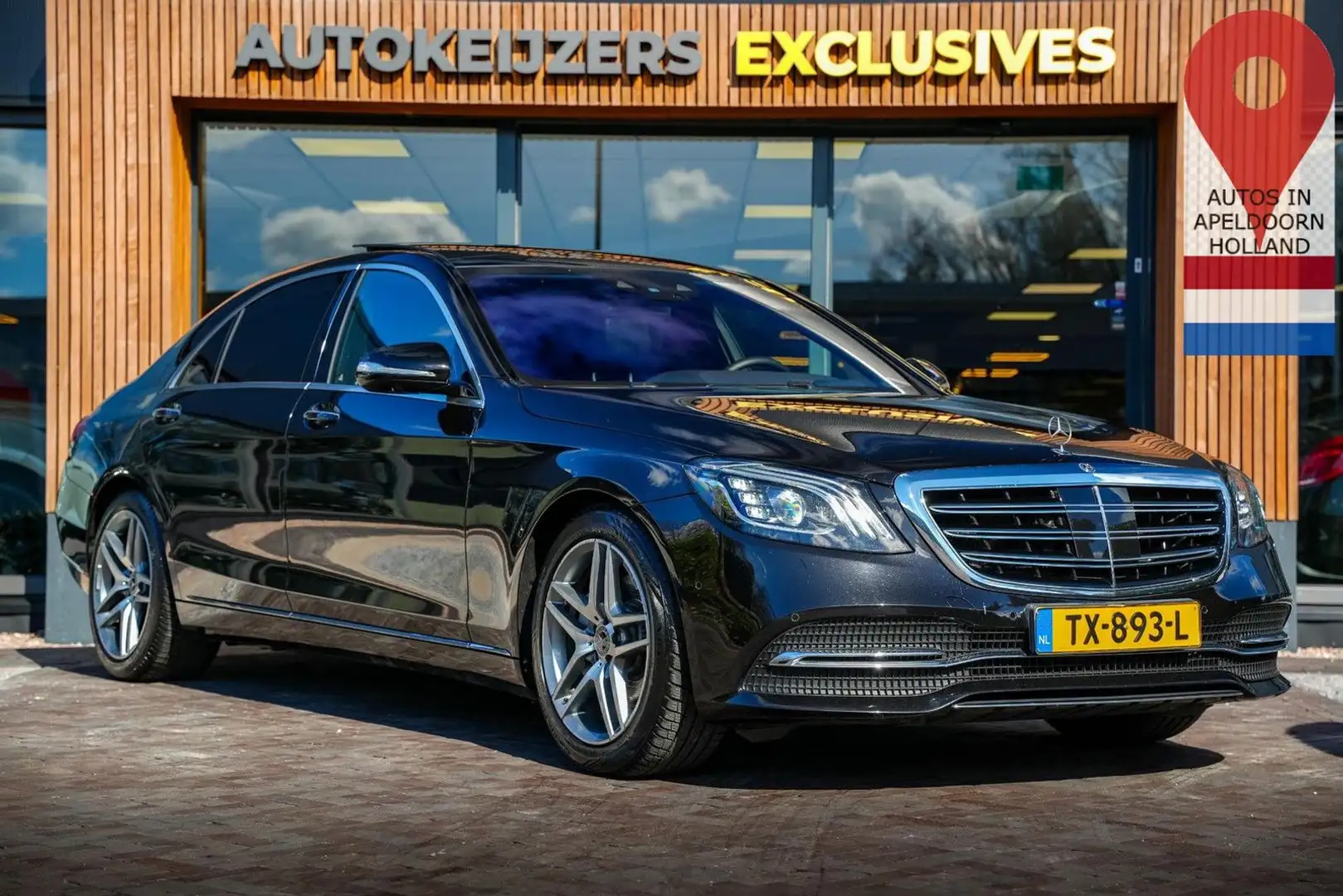 Mercedes-Benz S 350 350d Lang Premium Plus Panodak Burmester S Black - 1