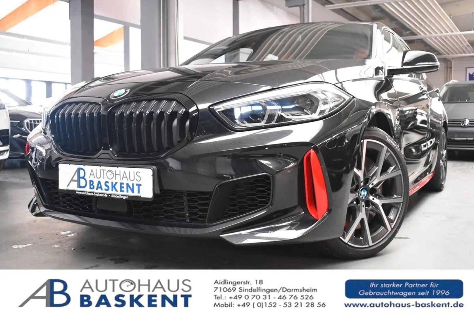 BMW 128 ti M SPORT*NAVI*HEAD-UP*LED*SPORT* Schwarz - 1