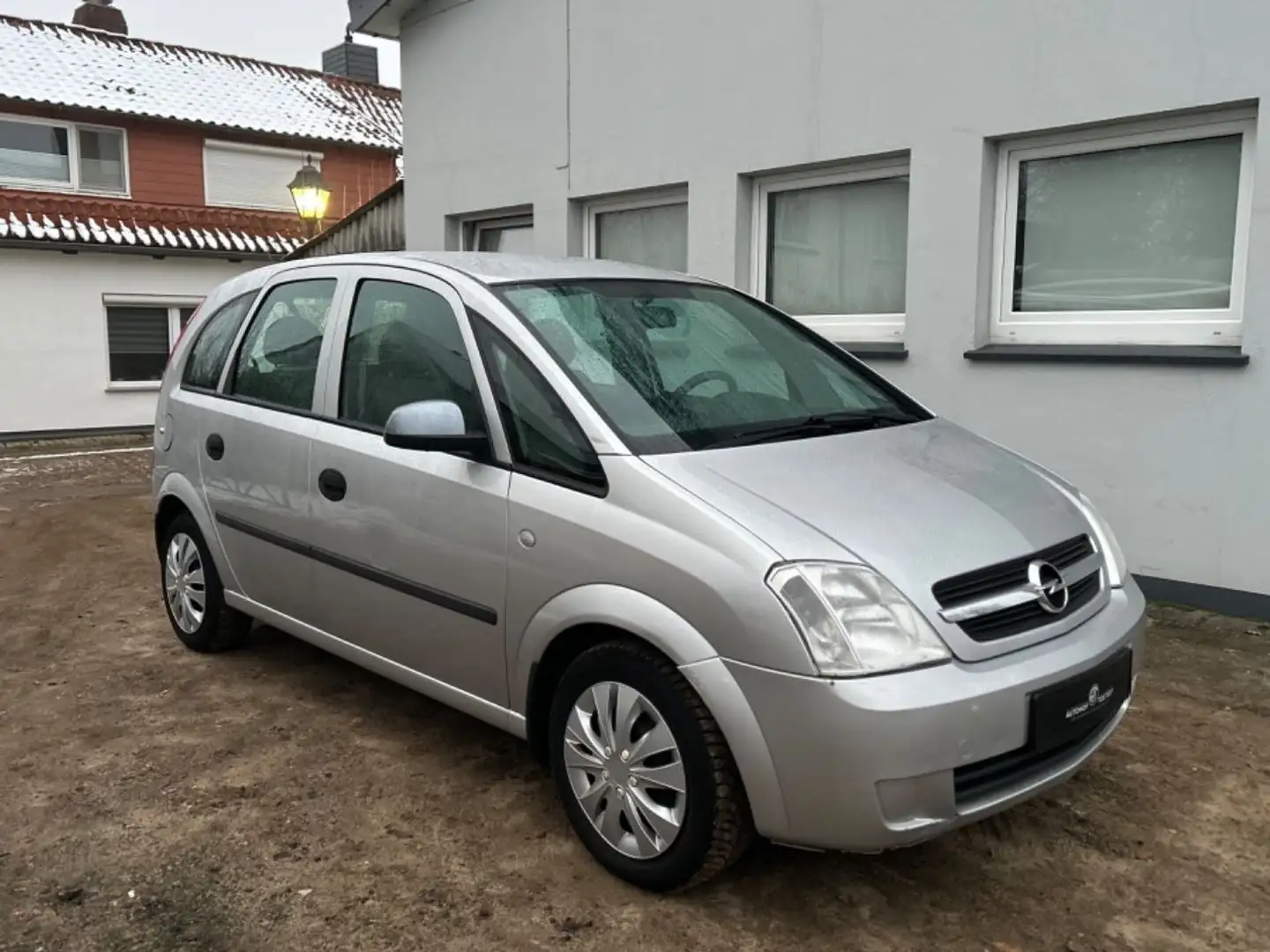 Opel Meriva 1.6 Basis*AHK*Klima| TÜV& Service Neu Silber - 1