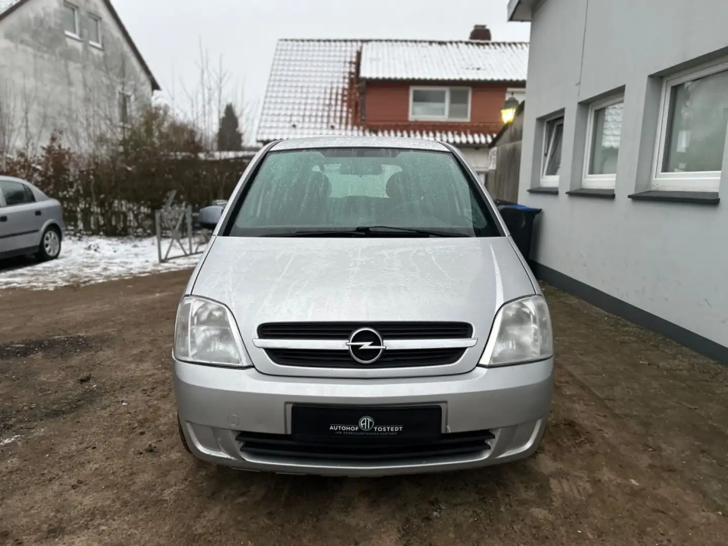 Opel Meriva 1.6 Basis*AHK*Klima| TÜV& Service Neu Silber - 2