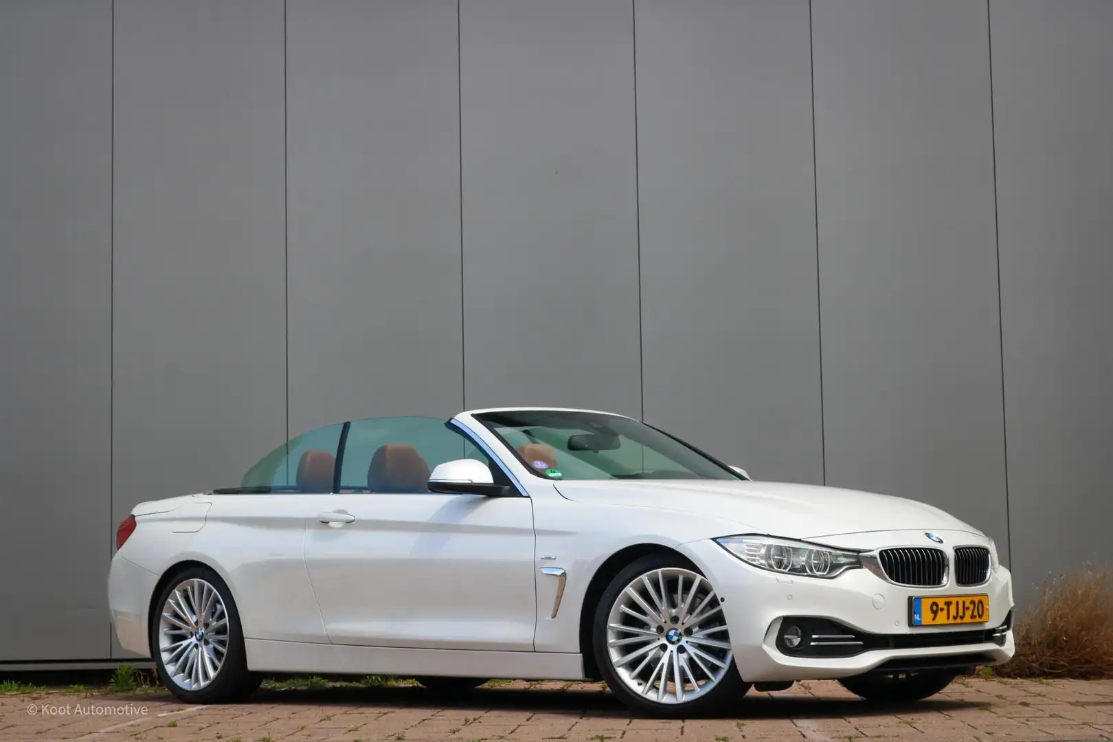 BMW 428 4-serie Cabrio 428i High Executive Luxury Line | N Blanc - 2