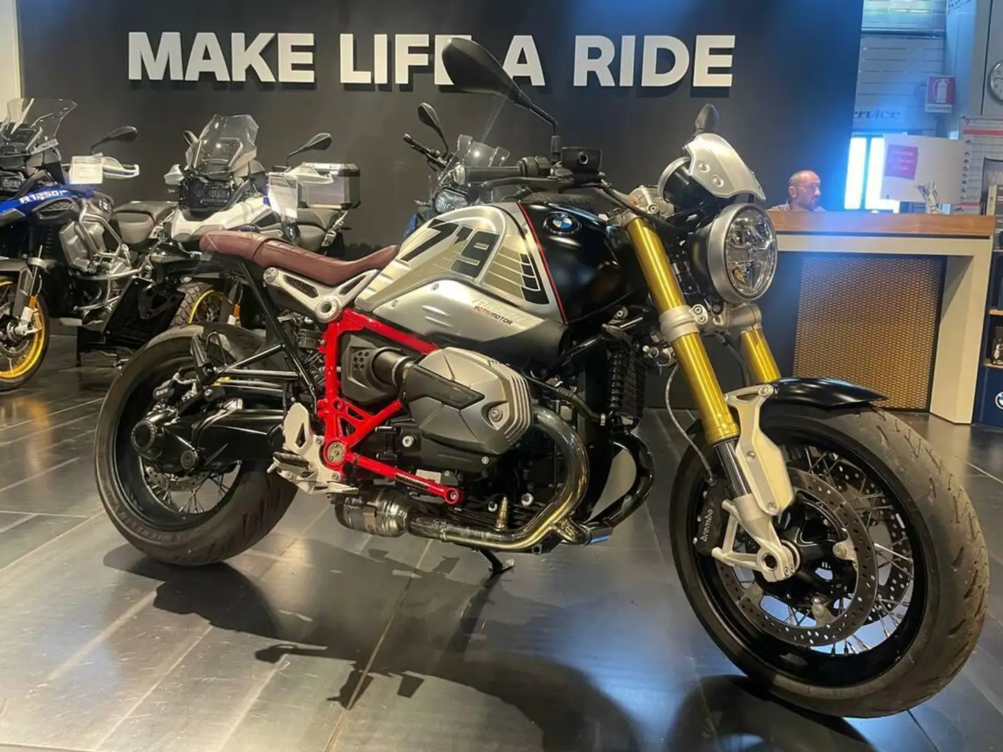 BMW R nineT 1200 Abs my20 Nero - 1