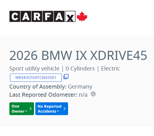 2026 BMW iX