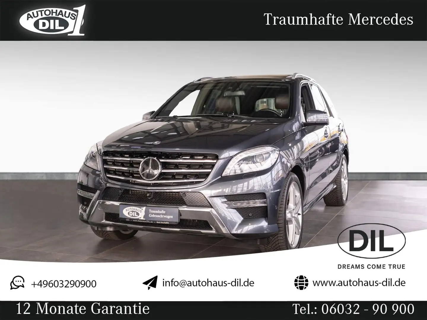 Mercedes-Benz ML 350 CDI 4Matic *MASSAGE*PANO*AMG*1.HD*MEMORY* Grau - 1