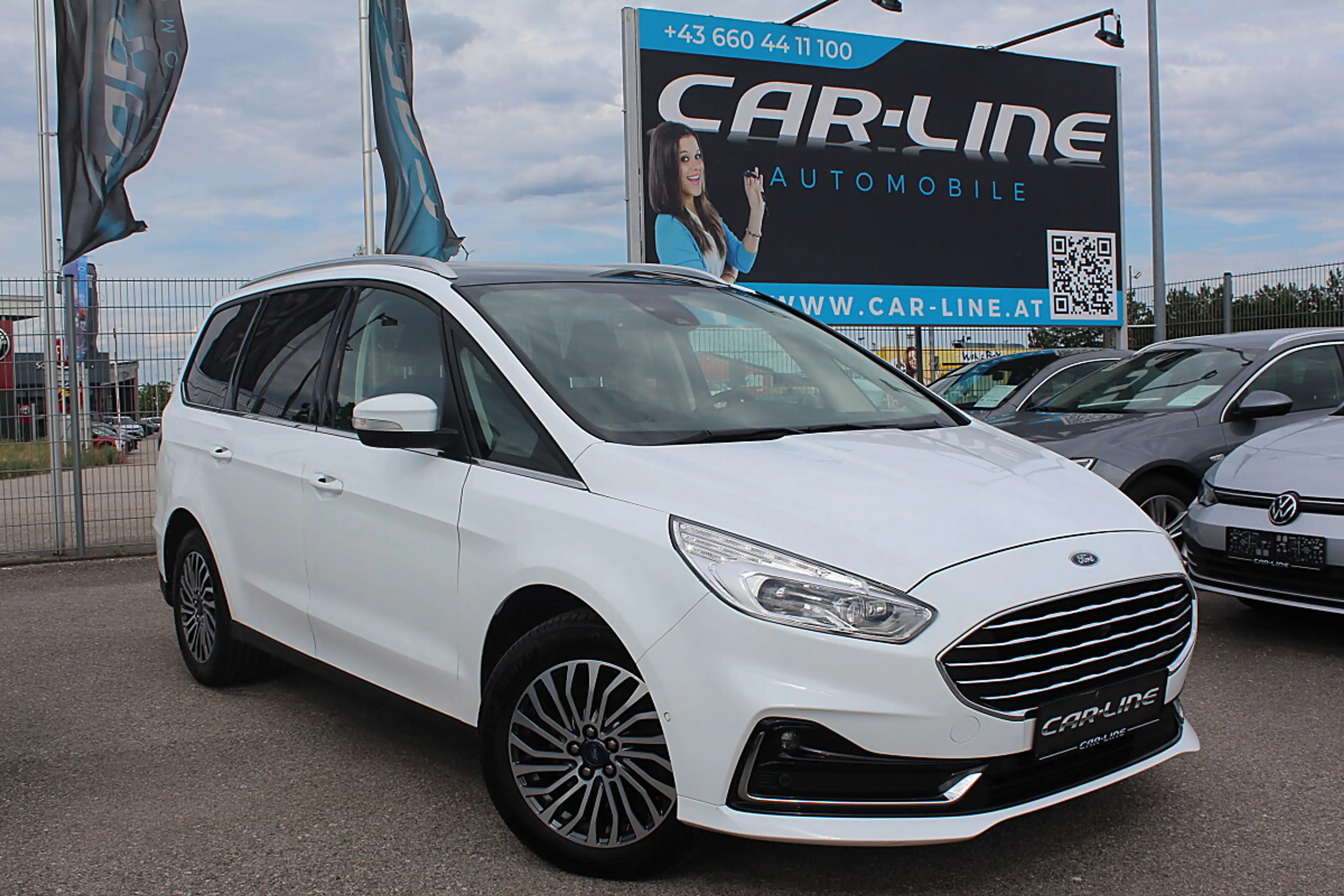 Ford Galaxy 2,0 EcoBlue Titanium LED 7-Sitz ACC KAMERA AHK ...