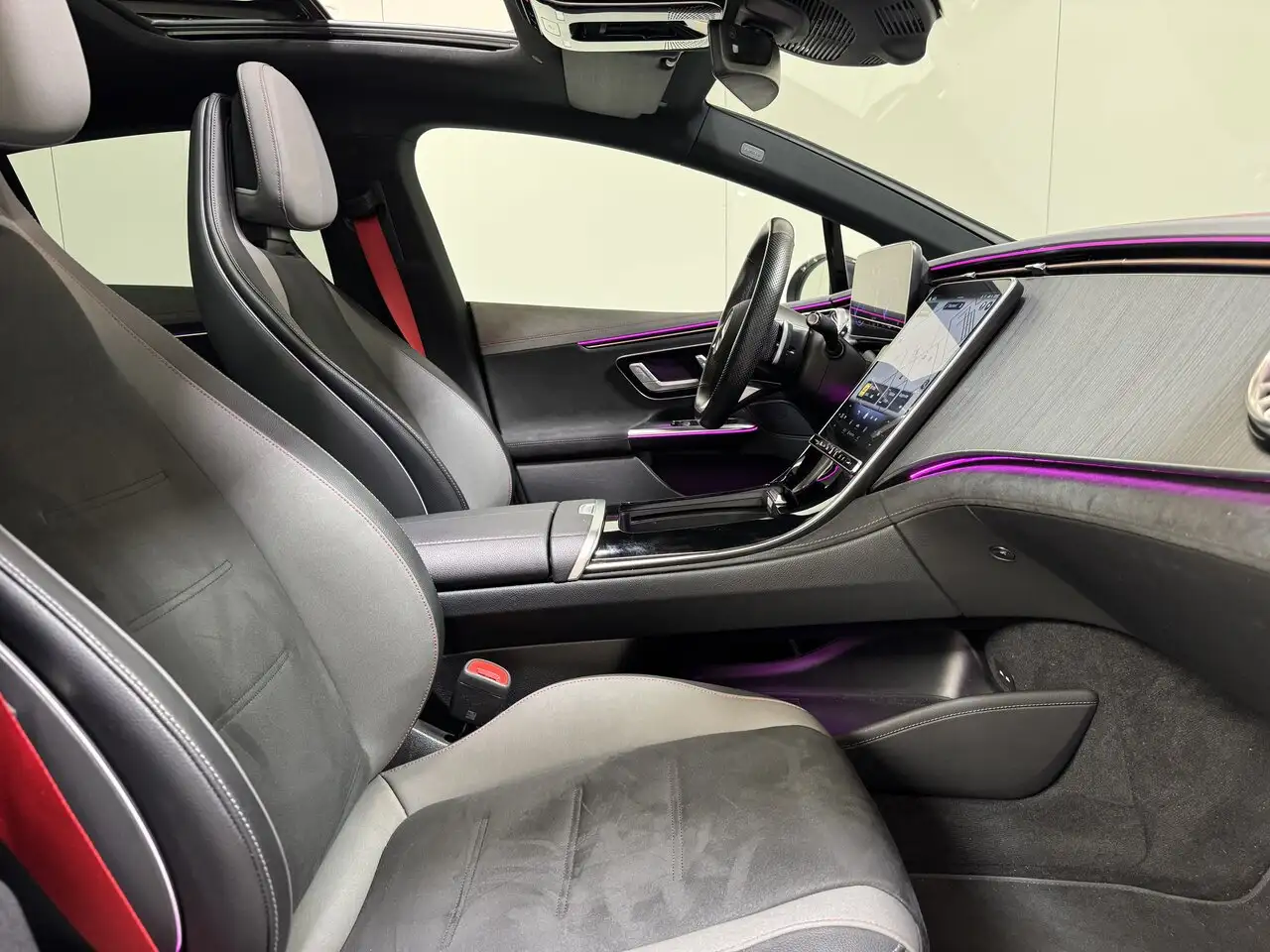 Mercedes-Benz EQE 4Matic AMG Line Pano 571 KM SoH 100%! T..., миниатюра 2