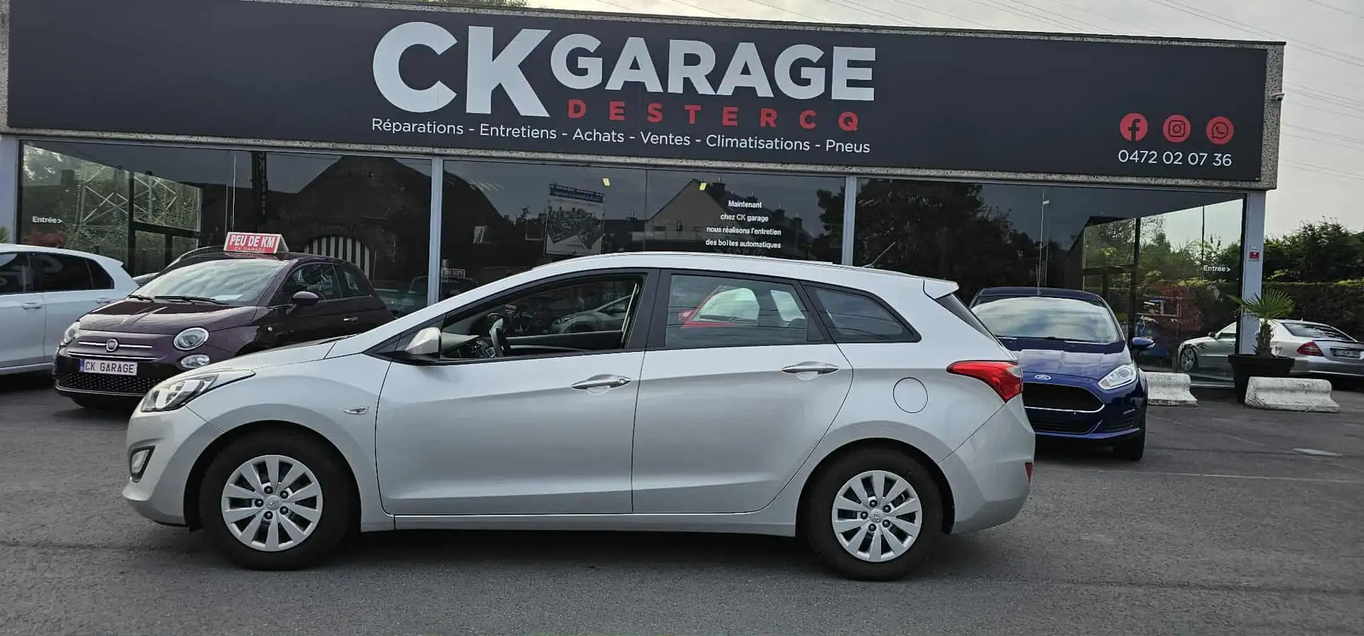 Hyundai i30 i30 1.4i Cool ISG 66.000 km Argent - 1