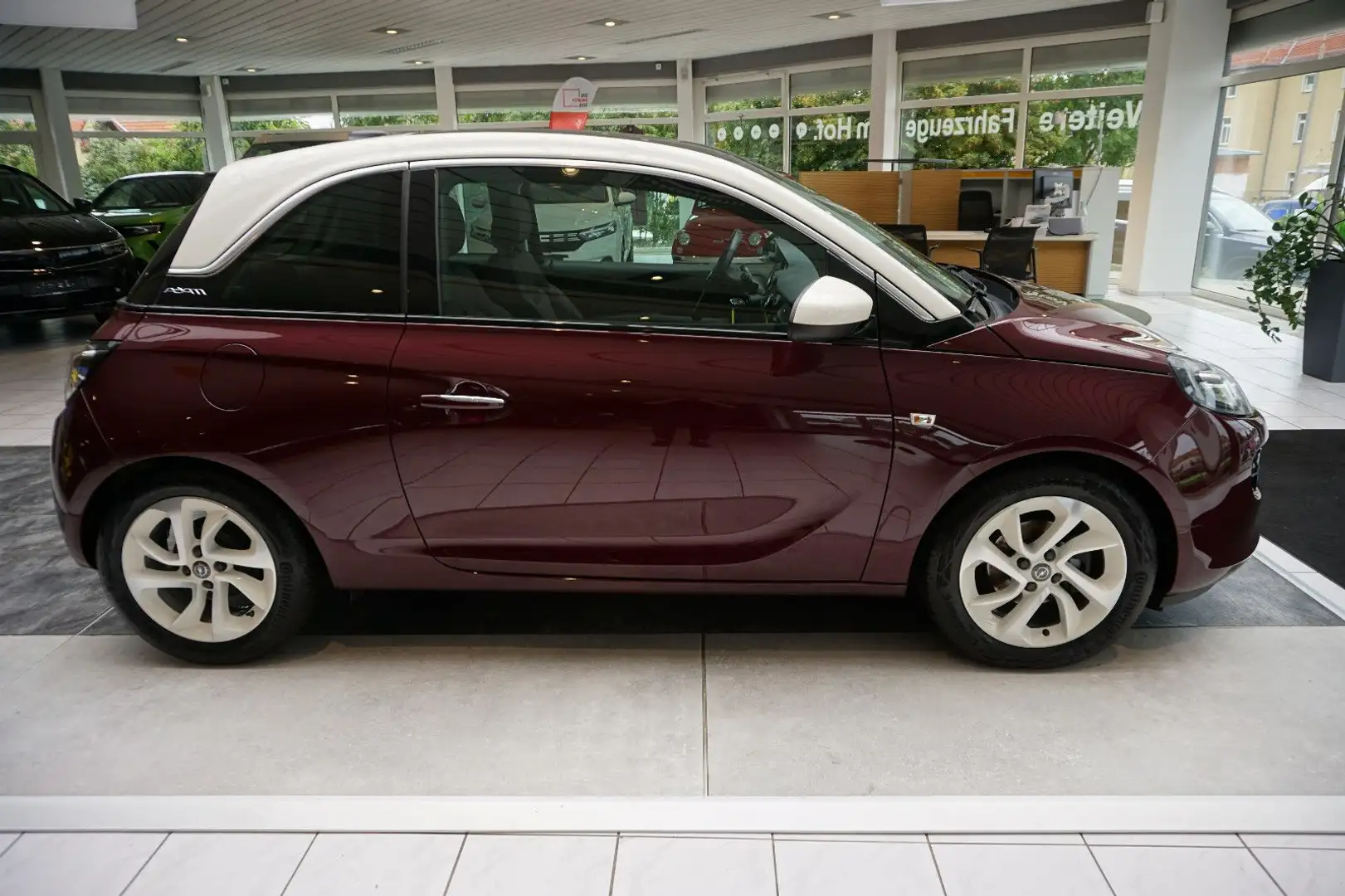 Opel Adam Glam GLASDACH, KLIMAAUTOMATIK, SITZHEIZUNG Rot - 2