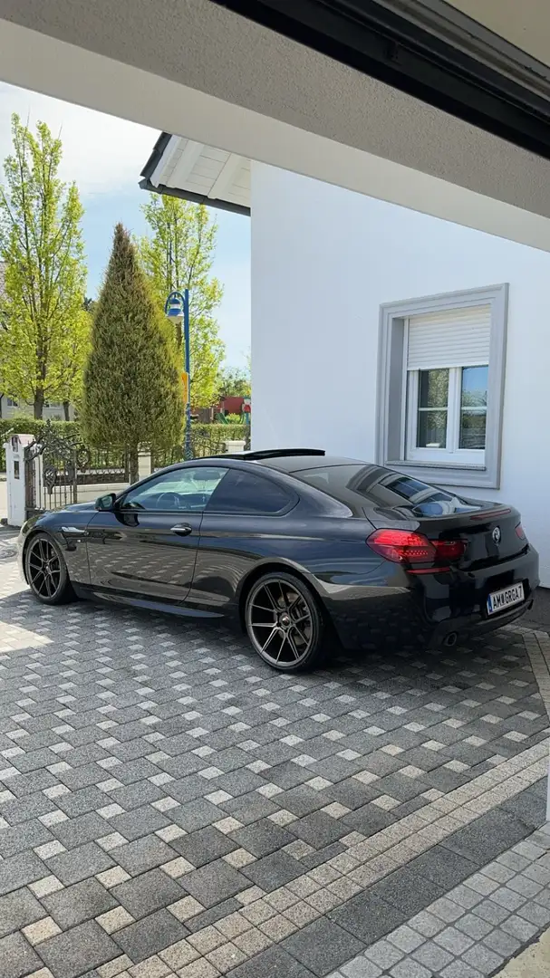 BMW 640 640d Coupé Aut. Negru - 2