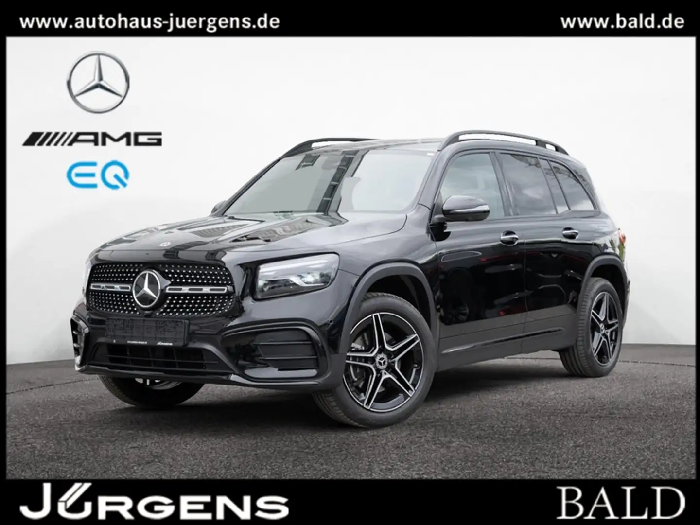 Mercedes-Benz GLB 200 AMG-Sport/ILS/360/AHK/Night/Totw/Distr Zwart - 1